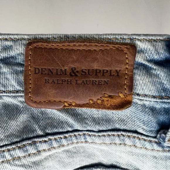 Denim & Supply Ralph Lauren Light Blue Boyfriend Jeans - Picture 4 of 6
